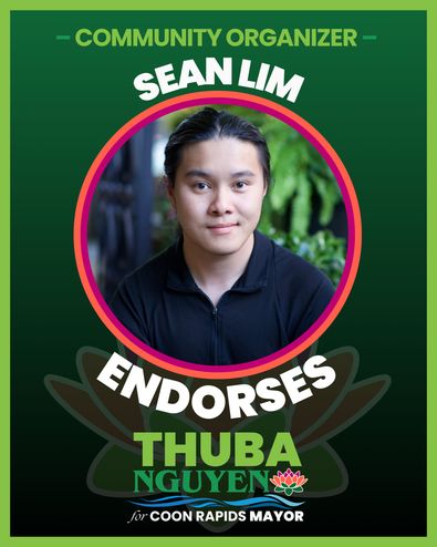 Community Organizer Sean Lim endorses Thuba