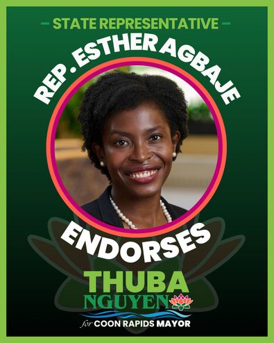 State Represenative Esther Agbaje endorses Thuba